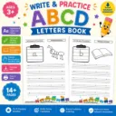 Write & Practice ABCD Letters