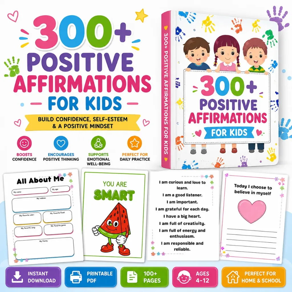300+ Positive Affirmations for Kids