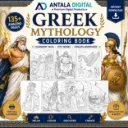 135 Greekmythology Coloring Book